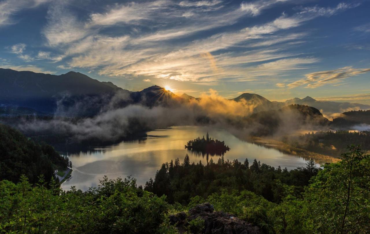 Apartment Mavrica Bled, Quiet Location, With A View Of The Lake エクステリア 写真